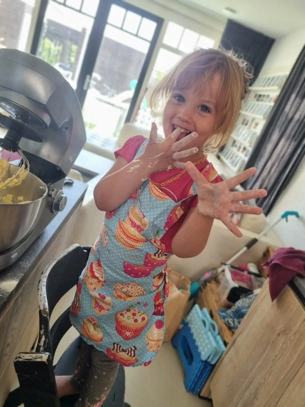 Enthousiaste leerlingen die meedoen aan een Foodies & Family lespakket voor de basisschool